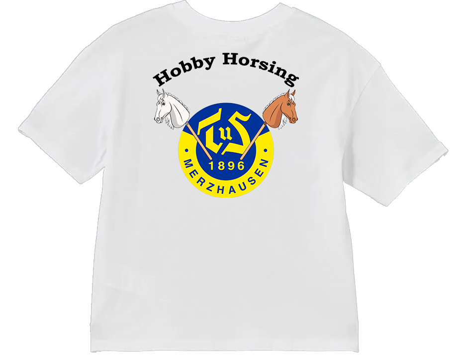 Hobby Horsing T-Shirt Rückseite
