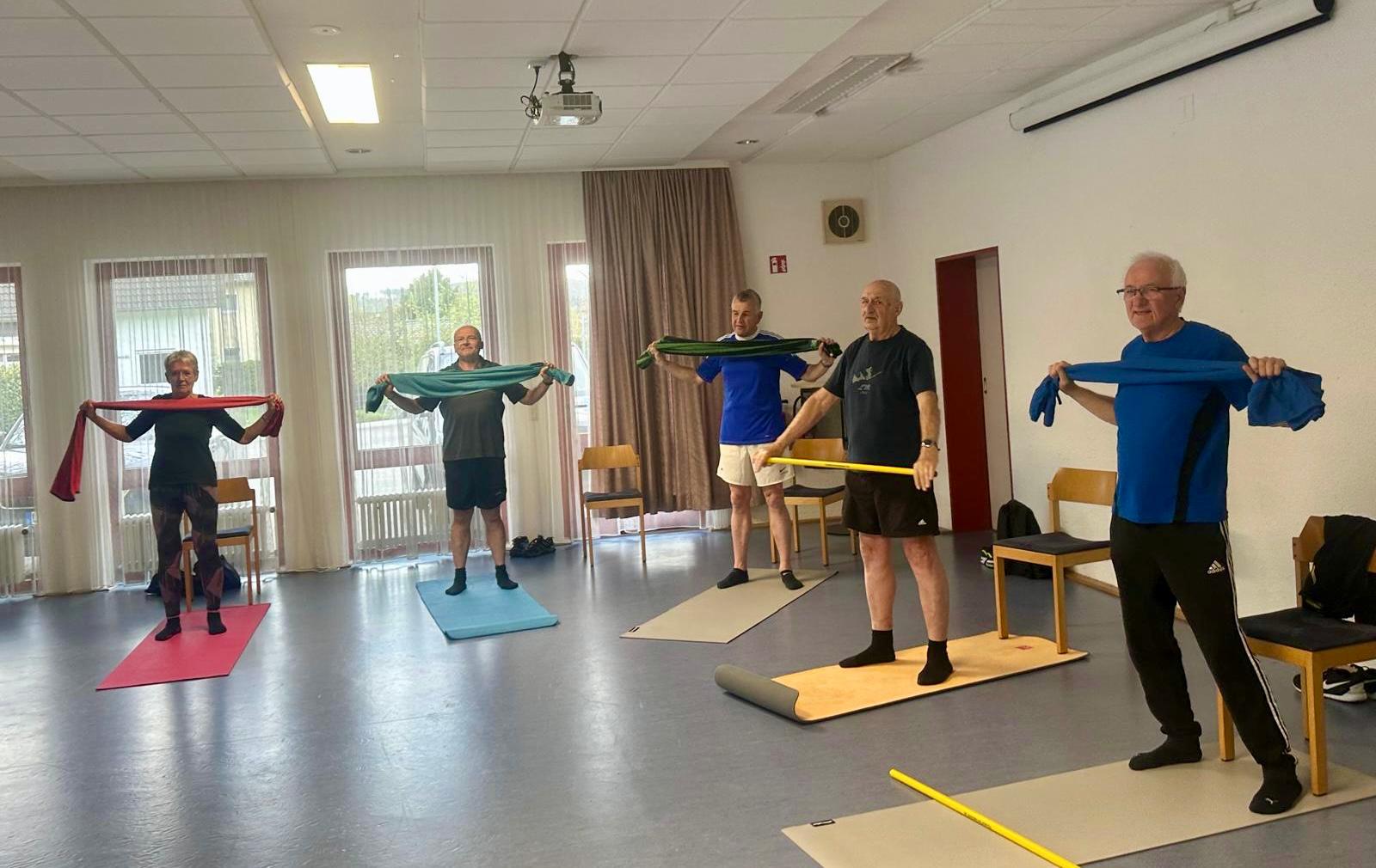 Bodyweight Training 60+ begeistert Teilnehmer