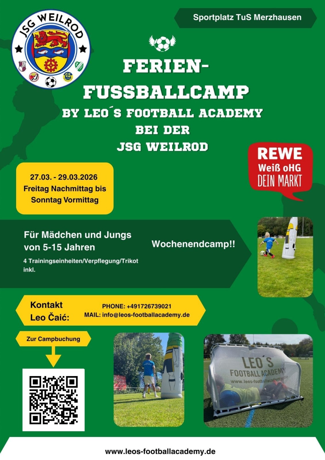 FERIEN-FUSSBALLCAMP 2026
