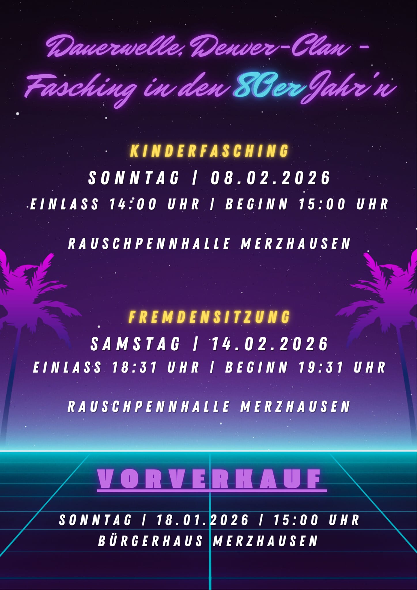 tus merzhausen kartenvorverkauf Fremdensitzung 18 01 2026